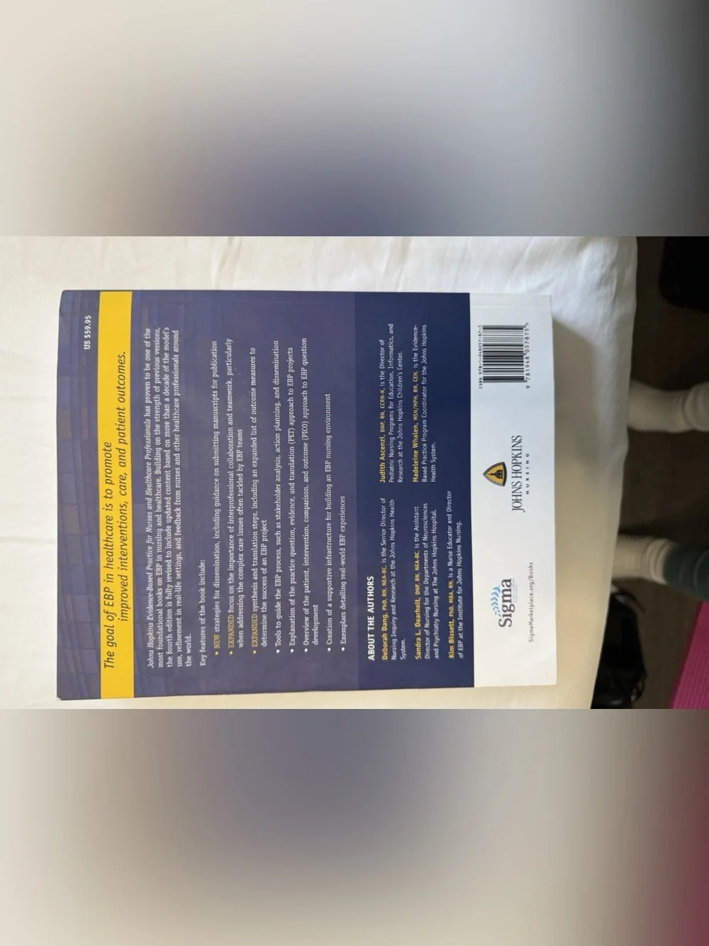 Johns Hopkins Evidence-Based Practice for Nurses and Healthcare Professionals